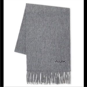 Preowned MISSONI Grey Wool Scarf
